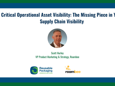 Video: Critical Operational Asset Visibility - The Missing Piece In Your Supply Chain Visibility (PACK EXPO 2022 Learning Center)