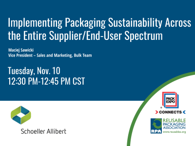 Video: Implementing Packaging Sustainability Across the Entire Supplier/End-User Spectrum