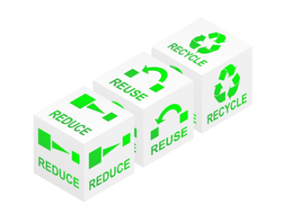 Comparing Recycling and Reuse