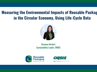 Video: Measuring the Environmental Impacts of Reusable Packaging in the Circular Economy, Using Life Cycle Data (PACK EXPO 2022 Learning Center)