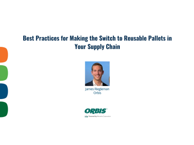 Video: Best Practices for Making the Switch to Reusable Pallets in Your Supply Chain