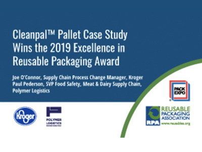 Kroger and Polymer Logistics Cleanpal Pallet Case Study