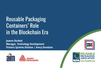 Reusable Packaging Container's Role in the Blockchain Era