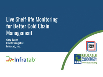 Live Shelf-life Monitoring for Better Cold Chain Management