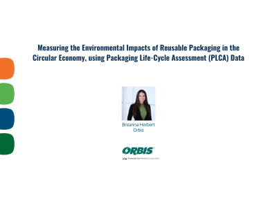 Video: Measuring the Environmental Impacts of Reusable Packaging in the Circular Economy, Using Packaging Life-Cycle Assessment (PLCA) Data