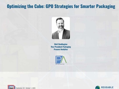 Optimizing the Cube: GPO Strategies for Smarter Packaging