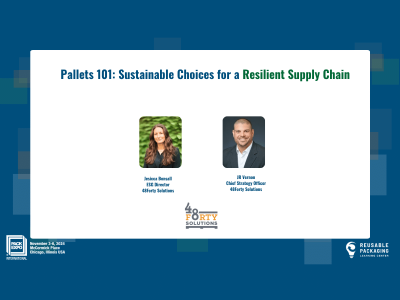 Video: Pallets 101: Sustainable Choices for a Resilient Supply Chain