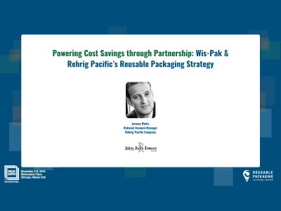 Video: Powering Cost Savings through Partnership: Wis-Pak & Rehrig Pacific’s Reusable Packaging Strategy