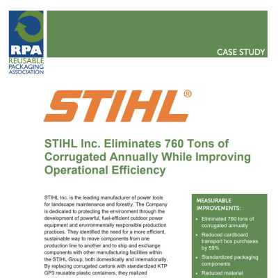 STIHL Case Study: Eliminating 760 Tons of Corrugated Annually While Improving Operational Efficiency